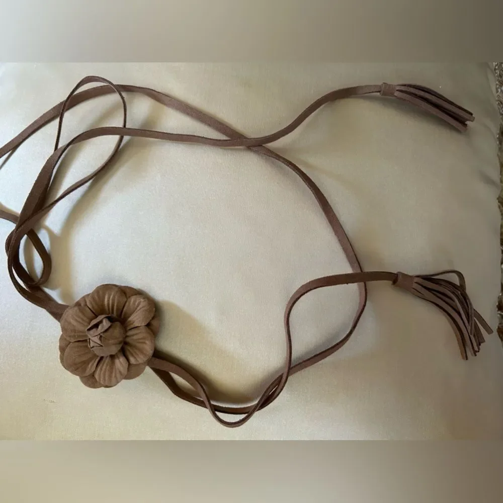 bohemian brown belt A605